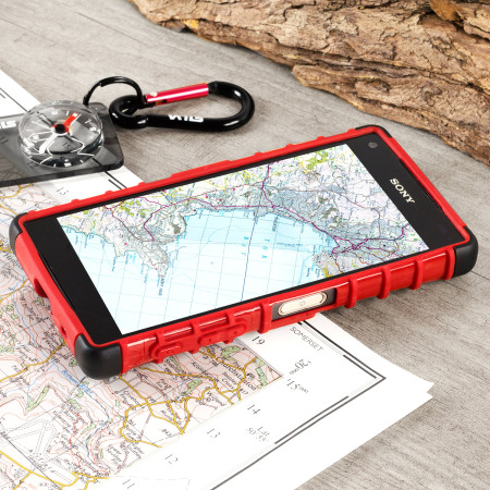 Olixar ArmourDillo Sony Xperia Z5 Compact Protective Case - Red
