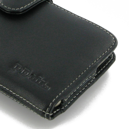 PDair Horizontal Tasche für Samsung Galaxy S6 Edge Plus in Schwarz