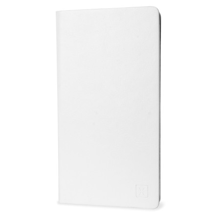Olixar Leather-Style Sony Xperia Z5 Premium Wallet Stand Case - White
