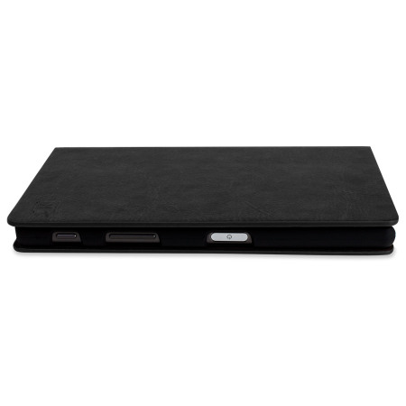 Funda Sony Xperia Z5 Premium Olixar Estilo Cuero Tipo Cartera - Negra