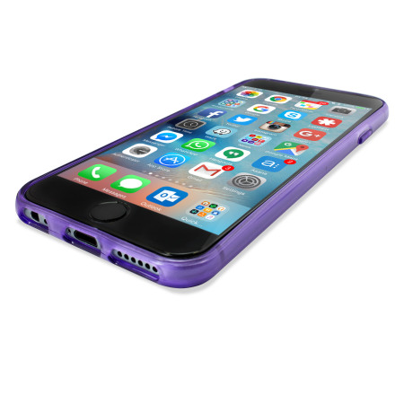 FlexiShield iPhone 6S Gel Case - Paars