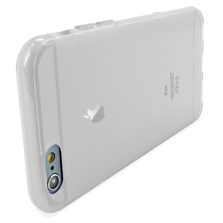 FlexiShield iPhone 6S Plus Gel Deksel  - Frosthvit