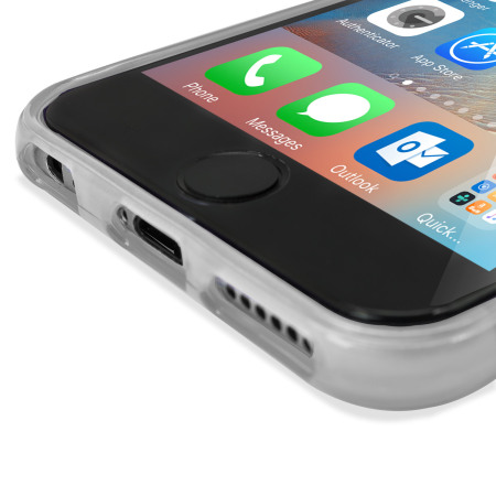 FlexiShield iPhone 6S Plus Gel Case -Vrost Wit