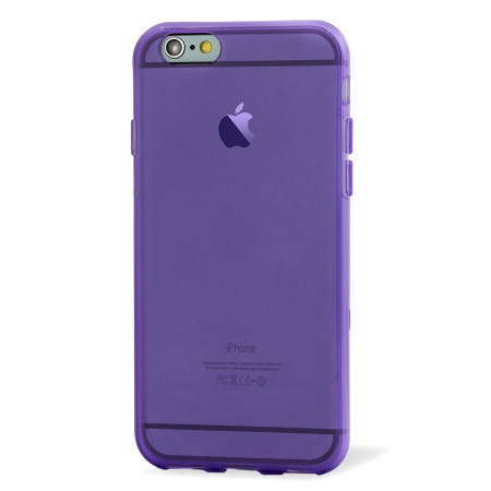 Olixar FlexiShield iPhone 6S Plus Gel Case - Purple
