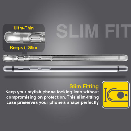 Olixar Ultra-Thin iPhone 6S Gel Case - 100% Clear