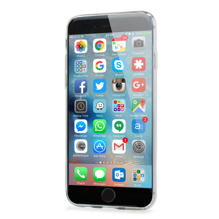 Olixar FlexiShield iPhone 6S Plus Gel Case - 100% Clear