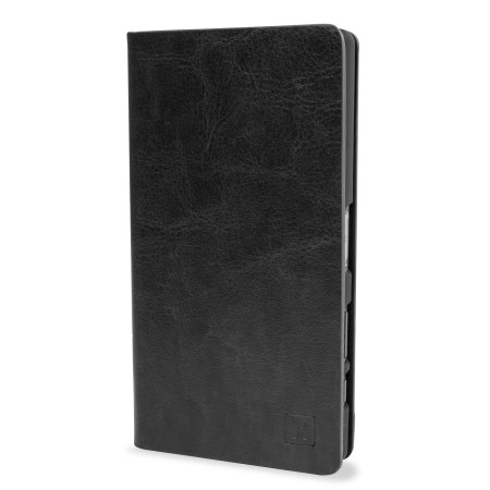 Olixar Leather-Style Sony Xperia Z5 Compact Wallet Stand Case - Black