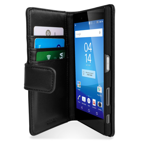 Olixar Sony Xperia Z5 Premium WalletCase Tasche in Schwarz
