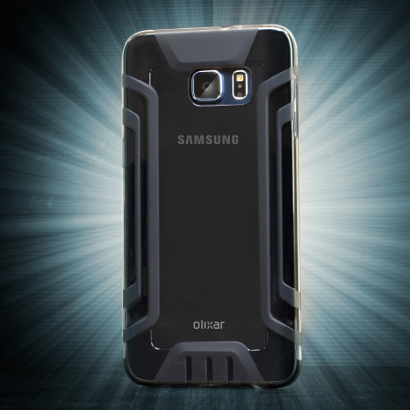 Coque Samsung Galaxy S6 Edge Plus FlexiGrip Gel – Noire