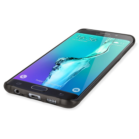 Coque Samsung Galaxy S6 Edge Plus FlexiGrip Gel – Noire