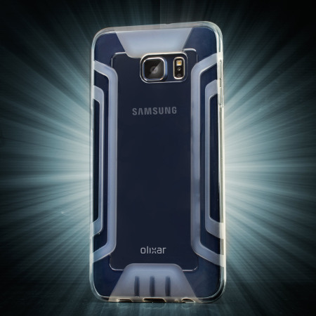 Funda Samsung Galaxy S6 Edge+ FlexiGrip - Transparente