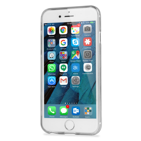 FlexiGrip  iPhone 6S Plus / 6 Plus Gel Hülle in 100% Klar