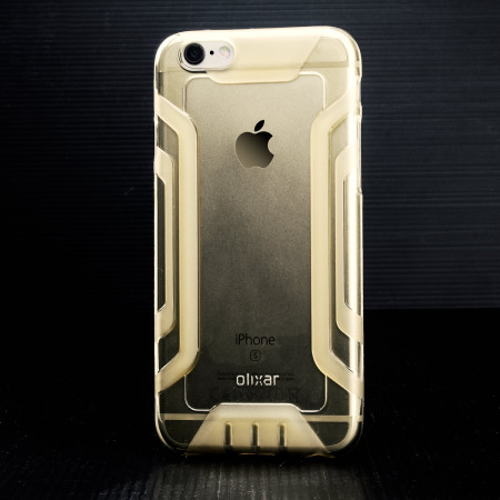 FlexiGrip iPhone 6S Plus / 6 Plus Gel Case - Goud