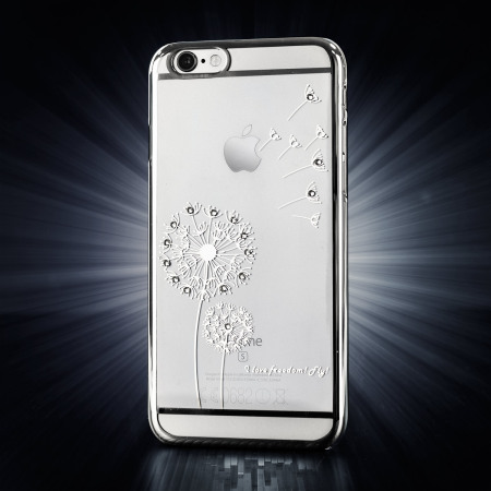 Olixar Dandelion iPhone 6S / 6 Shell Case - Silver / Clear