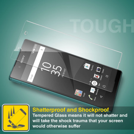 Olixar Sony Xperia Z5 Tempered Glass Screen Protector