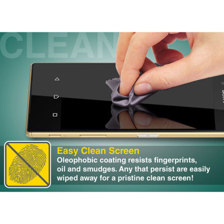 Olixar Sony Xperia Z5 Premium Tempered Glass Displayschutz