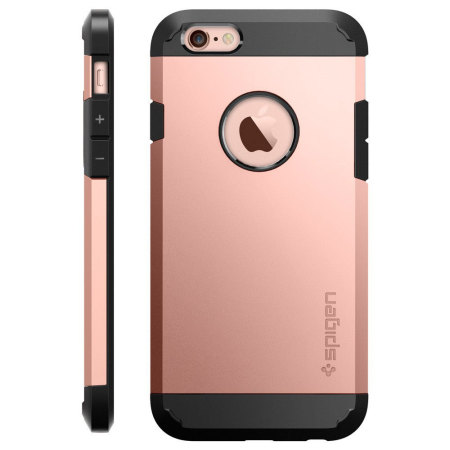 Spigen Tough Armor iPhone 6S Skal - Rosé Guld