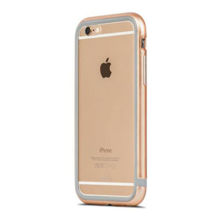 Moshi iGlaze Luxe iPhone 6S Bumper Case - Champagne Goud