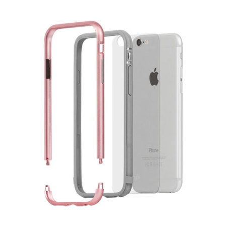 Bumper iPhone 6S Moshi iGlaze Luxe - Or Rose 