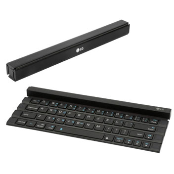 LG Rolly Rollable Portable Wireless Bluetooth Keyboard KBB-700
