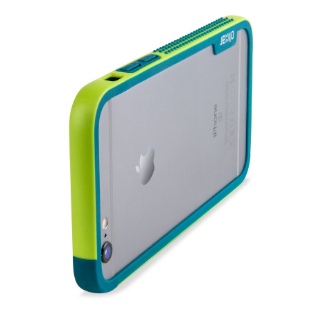 iPhone 6S Bumper Case - Olixar FlexiFrame Green