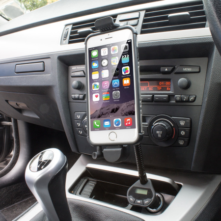RoadWarrior iPhone 6S / 6S Plus Car Holder, Charger & FM Transmitter