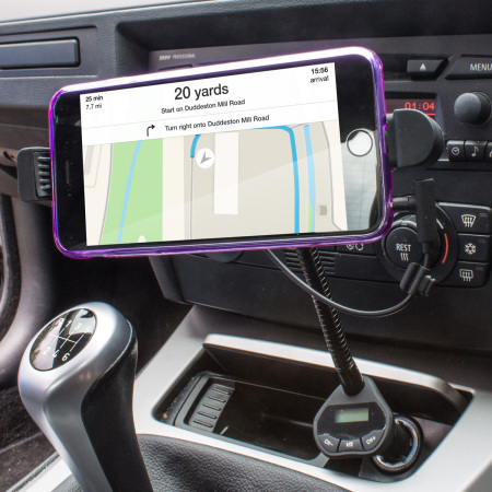 RoadWarrior iPhone and iPad Car Holder, Charger & FM Transmitter
