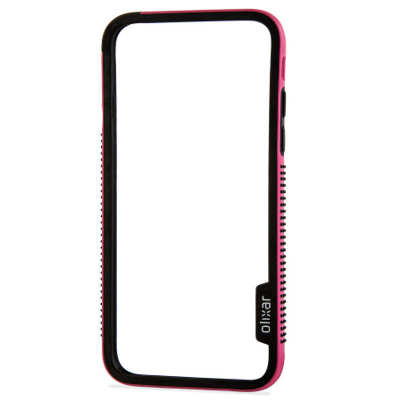 olixar flexiframe iphone 6s plus bumper case - hot pink