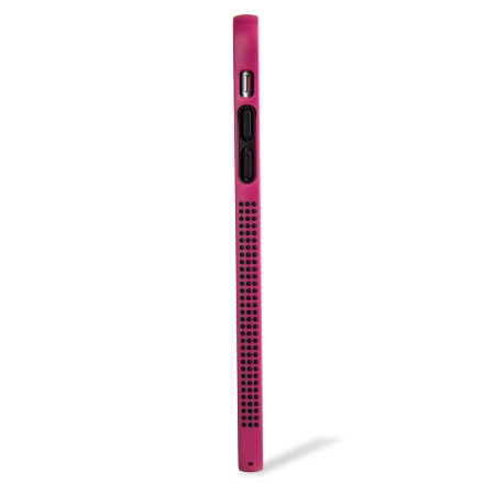 olixar flexiframe iphone 6s plus bumper case - hot pink
