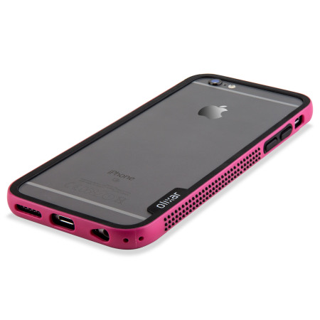 Olixar FlexFrame iPhone 6S Plus Bumper Hülle in Hot Pink