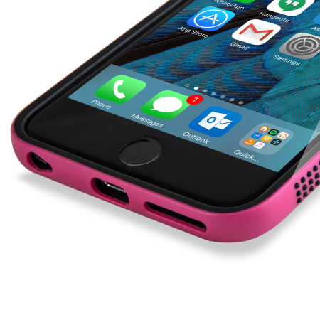 Olixar FlexiFrame iPhone 6S Plus Bumper Case - Roze