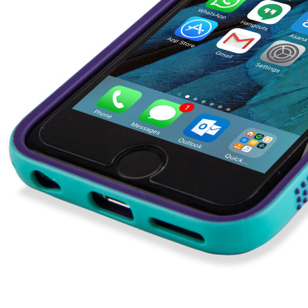 Bumper Olixar FlexiFrame iPhone 6S Plus - Bleue