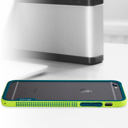 Olixar FlexiFrame iPhone 6S Plus Bumper Case - Green