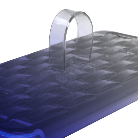 FlexiLoop iPhone 6S Plus Gel Case with Finger Holder - Blue Fade