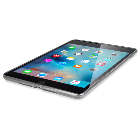 Coque iPad Mini 4 FlexiShield Gel – Blanche Givrée
