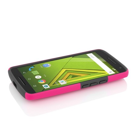  Incipio DualPro Motorola Moto X Play Case - Roze/ Grijs
