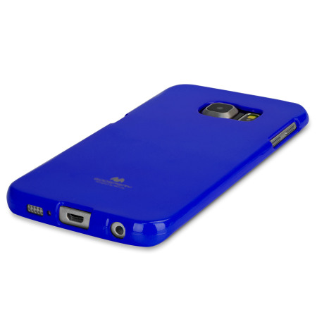 Funda Samsung Galaxy S6 Edge+ Mercury Goospery Jelly Gel - Azul