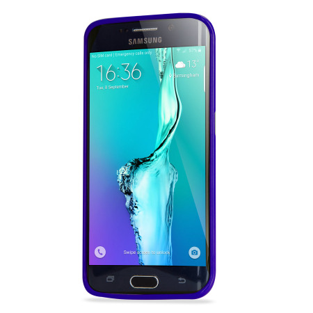 Funda Samsung Galaxy S6 Edge+ Mercury Goospery Jelly Gel - Morada