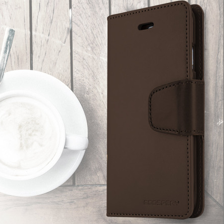 Mercury Sonata Diary iPhone 6S / 6 Premium Wallet Case - Brown