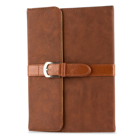 Olixar Vintage iPad Mini 4 Leather-Style Stand Case - Dark Brown