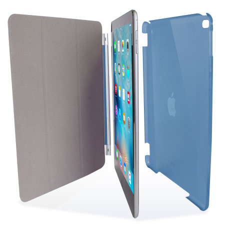 Funda iPad Mini 4 Olixar Smart Cover con Carcasa Rígida - Azul