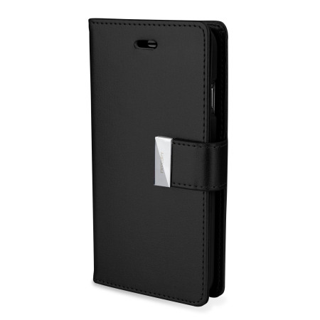 Housse portefeuille iPhone 6S / 6 Mercury Rich Diary Premium - Noire