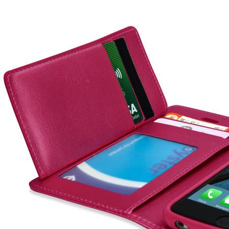 Mercury Rich Diary iPhone 6S / 6 Premium Plånboksfodral - Rosa