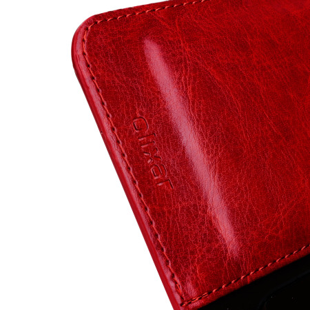 Olixar Lumia 950 XL Wallet Stand Case Hülle in Rot