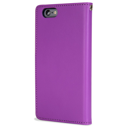 Mercury Rich Diary iPhone 6S / 6 Premium Wallet Case - Paars