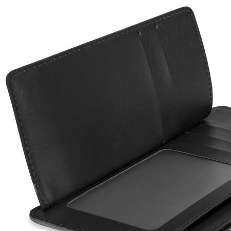 Mercury Rich Diary Samsung Galaxy S6 Premium Wallet Case - Zwart