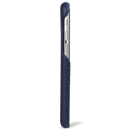 Vaja Grip iPhone 6S / 6 Premium Leather Case - Crown Blue / True Blue