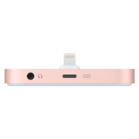 Original Apple iPhone Lightning Dock in Rosa Gold