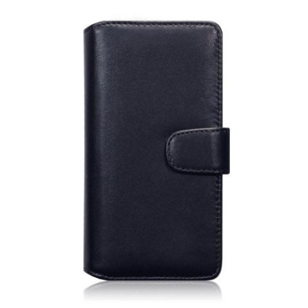 De controle krijgen Zaailing Fondsen Olixar Premium Genuine Leather Huawei Honor 7 Wallet Case - Black