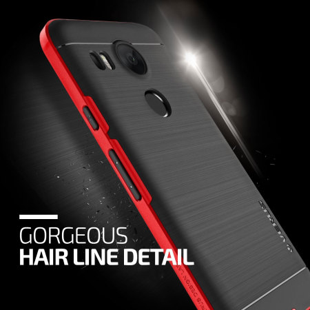Coque Nexus 5X Verus High Pro – Rouge Crimson